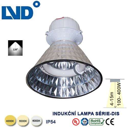 Indukčná LVD lampa 120W