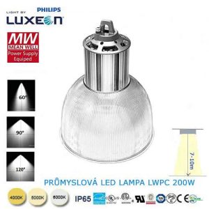 Priemyselná LED lampa LWPC-200W