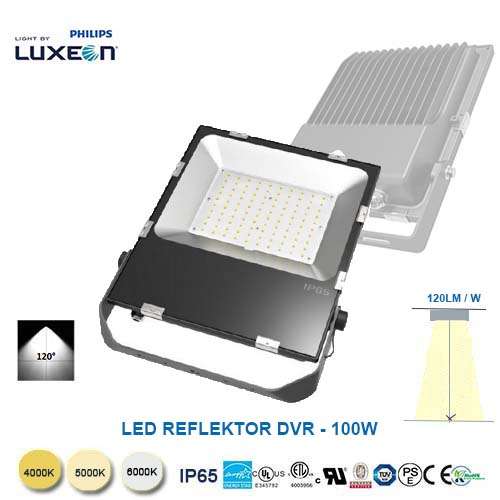 LED reflektor DVR-100W