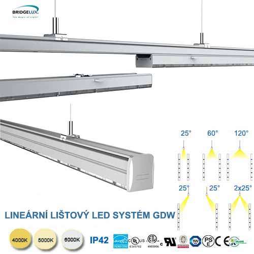 LED lineárný trunking systém  GDW